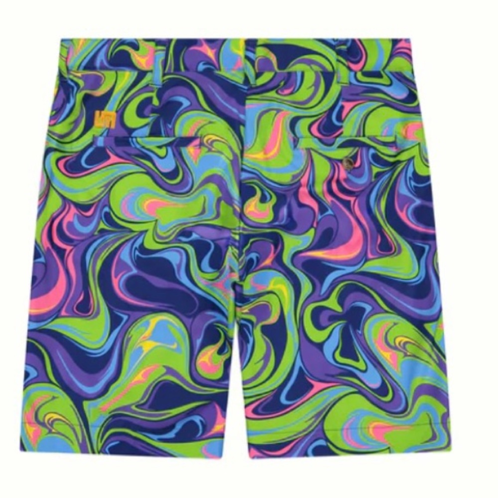 ⛳️Loudmouth 🏌️‍♂️sz 40 golf shorts EYE CANDY retro